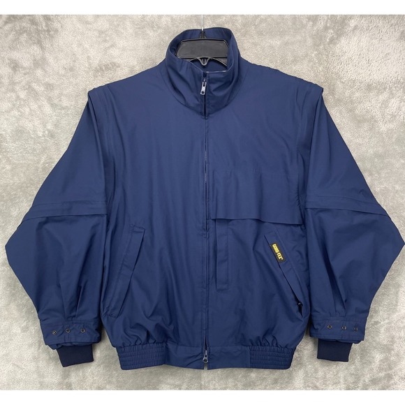 zero restriction Jackets & Blazers - Zero Restriction Women's Gore-Tex Convertible Jacket Sz S‎ Navy Long/Short/Vest